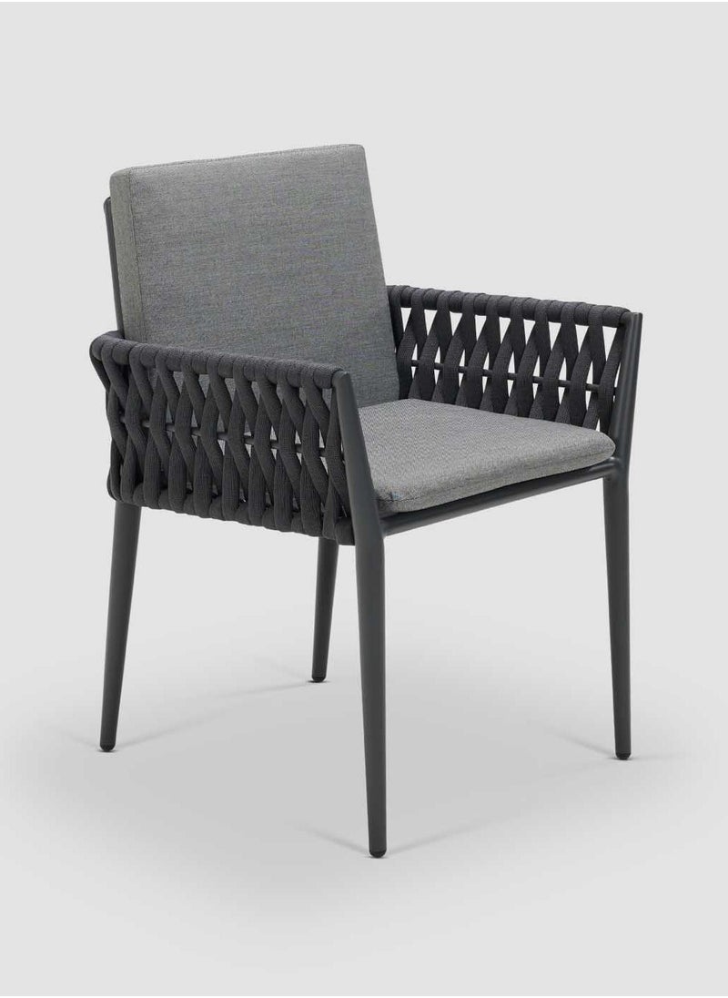 AL HUZAIFA FURNITURE Hug Outdoor Dining Armchair  - Image 2