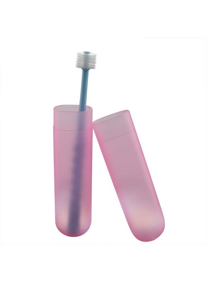 في تربو واي فرشاة أسنان للحيوانات الأليفة بزاوية 360 درجة للجراء والكلاب الصغيرة والقطط، قد تختلف الألوان - Image 3