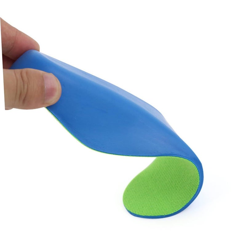 Children Flat Feet Arch Support Blue Shoes Inserts Cushion Pads For Boys Girls Growing Foot Pain Relief - Image 4