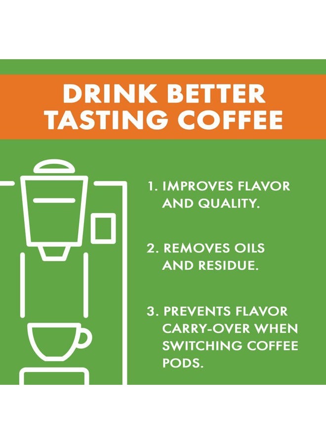 Urnex Cleaning Pods - 5 Pods - Compatible with Keurig 1.0 & 2.0 and All Single Serve Coffee Machines - Image 3