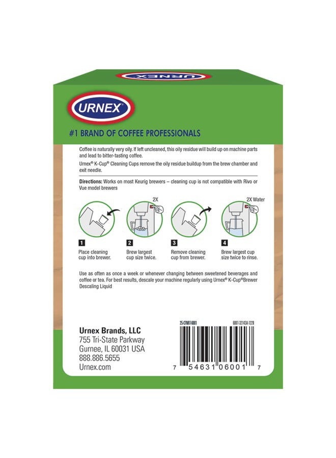 Urnex Cleaning Pods - 5 Pods - Compatible with Keurig 1.0 & 2.0 and All Single Serve Coffee Machines - Image 2