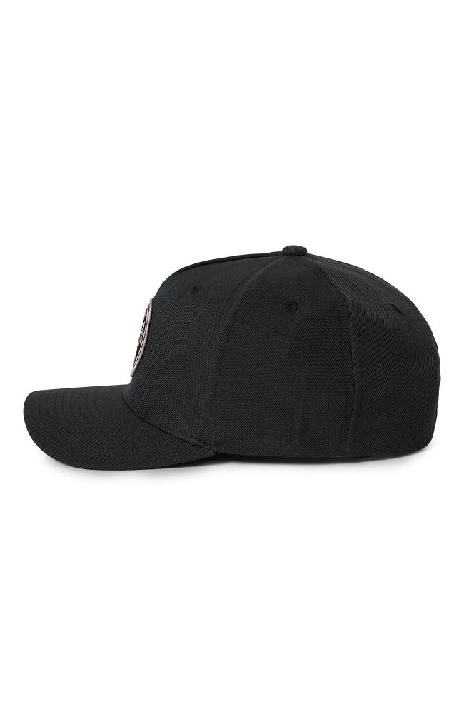 Brixton Unisex's Standard Rival C MP Snapback, Washed Black - Image 3