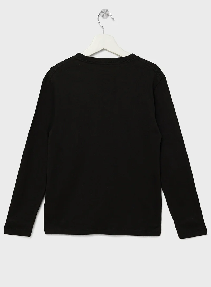 Calvin Klein Jeans Youth Graphic Logo T-Shirt
