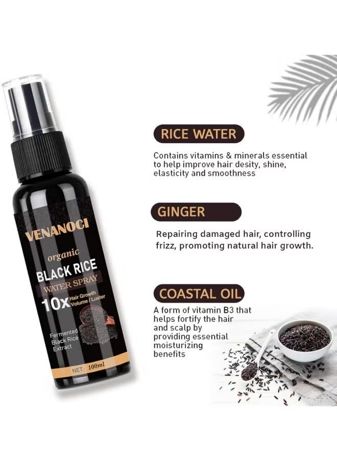 ڤينانوتشي مصل نمو الشعر فينانوسي، ماء الأرز لنمو الشعر للنساء والرجال، علاج تساقط الشعر، رذاذ ماء الأرز لعلاج الشعر الجاف التالف، علاج إعادة نمو الشعر لفترة أطول - Image 4