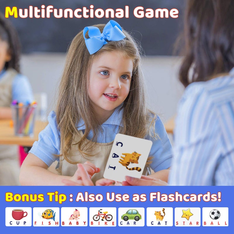 NARRIO Educational Toys for 3 4 5 Year Old Boys Gift, Matching Letter Game Preschool ABC Learning Toys for Kids Ages 4-8 Years, Christmas Birthday Gifts for 3-6 Year Old Boys Toddler Toys Age 2-4 - Image 4