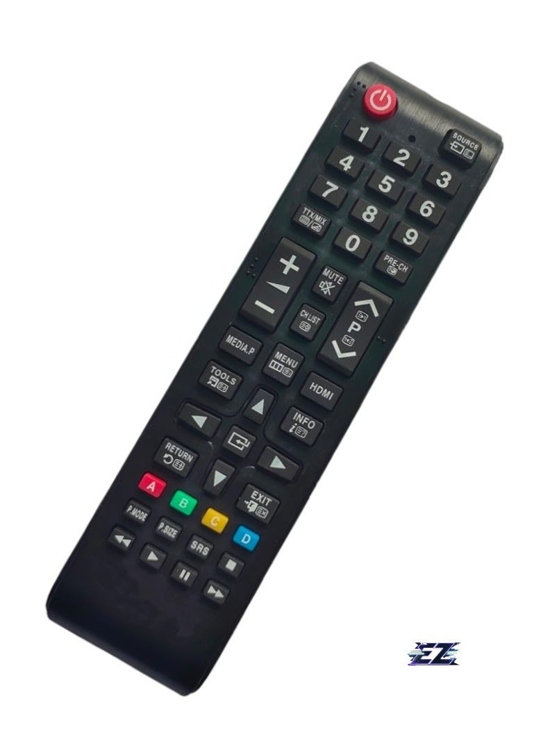 PopZa LCD/LED Remote No. URC116 – Universal Replacement Remote Control for Samsung LCD/LED TVs – Fully Compatible with All Samsung Models – Easy Setup and Reliable Performance - Image 2