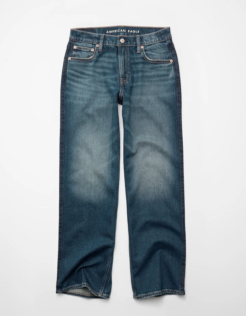 American Eagle  AE High-Waisted Stovepipe Jean for Women | Best Price UAE