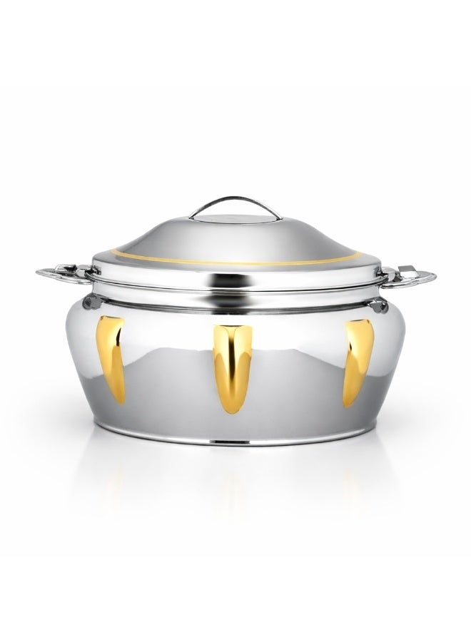 السيف  حافظة طعام السيف NAB ستانلس ستيل بغطاء قفل فضي وذهبي ✨🍽️ - Image 3