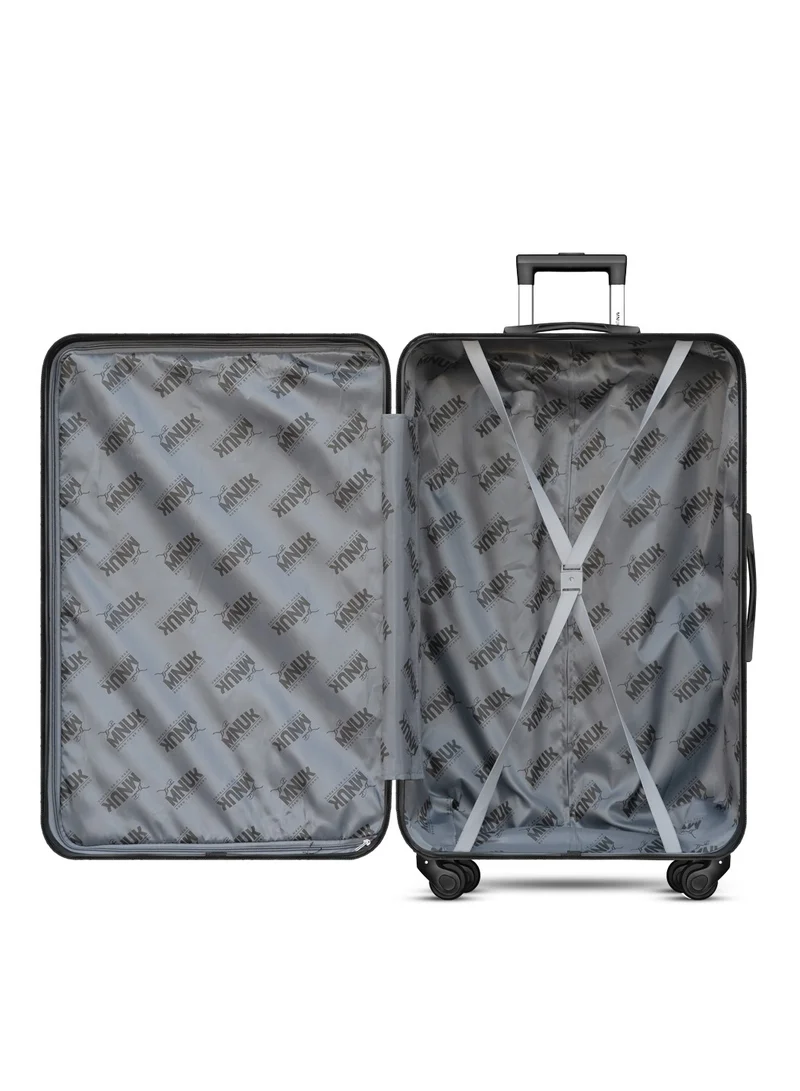 MNUK Pilgrimage Carry-on Luggage | Hardside Soft Handle Trolley with TSA Lock | 360° 4 Wheeler| Cabin-20 Inch, Turquoise