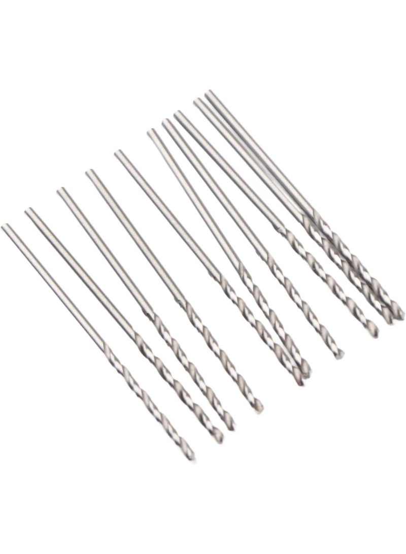 GGOOT Twist Drill Bit Set  Twist Drill Bit Set 10pcs, High Speed Steel Straight Shank Hardware Tool 1.45mmIndustrial Supplies - Image 2