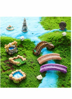 Fairy Garden Accessories, Miniature Garden Bridge, Figurines, Mini Lighthouse, Water Well, Miniature Pond Lawn Garden, Ornament Figurines, for DIY Craft Garden Decoration 12 Pieces - pzsku/ZD3F00205FDFD3F065480Z/45/_/1698409055/b42d2b95-2200-4006-ab20-68cc3d7d3fa3