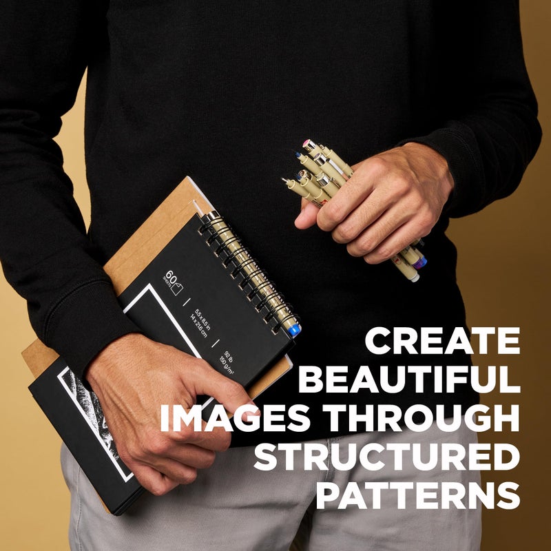 SAKURA Zentangle Tiles, 3.5", White - Image 5