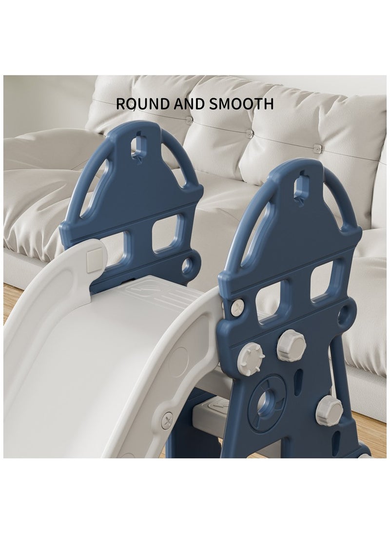 FULL JOY - Foldable Castle Slide, Blue - Image 1