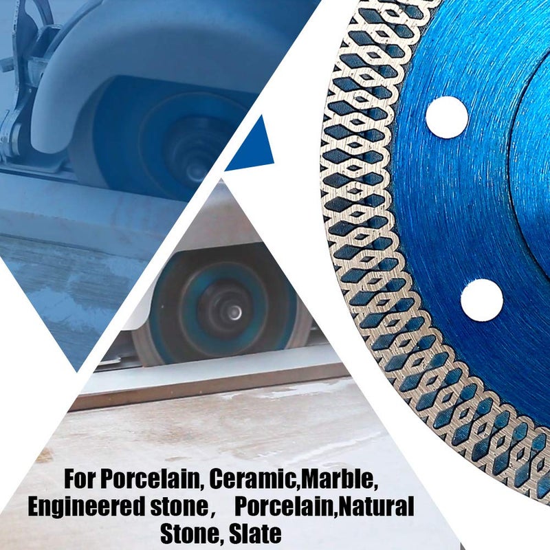 VOSIDUE 2Pcs/Lot 4.5" Tile Saw Blade Diamond Blade for Cutting Granite Marble Porcelain Tile … - Image 5