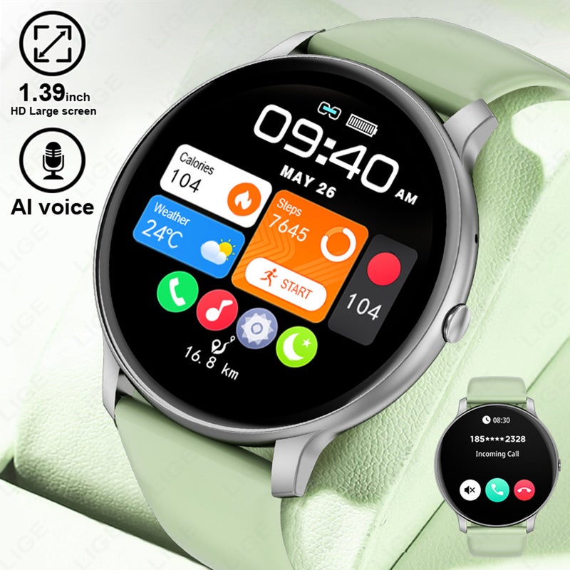 Smart Watch Bluetooth Call Music Wireless Charging Heart Rate Detection Sports Watch - Image 2