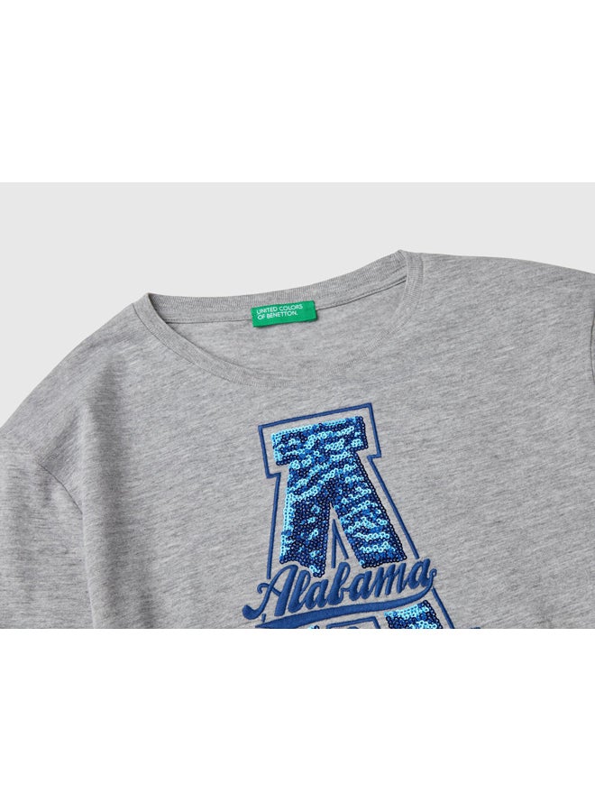 Benetton NYC Sequins T-shirt  - Image 3