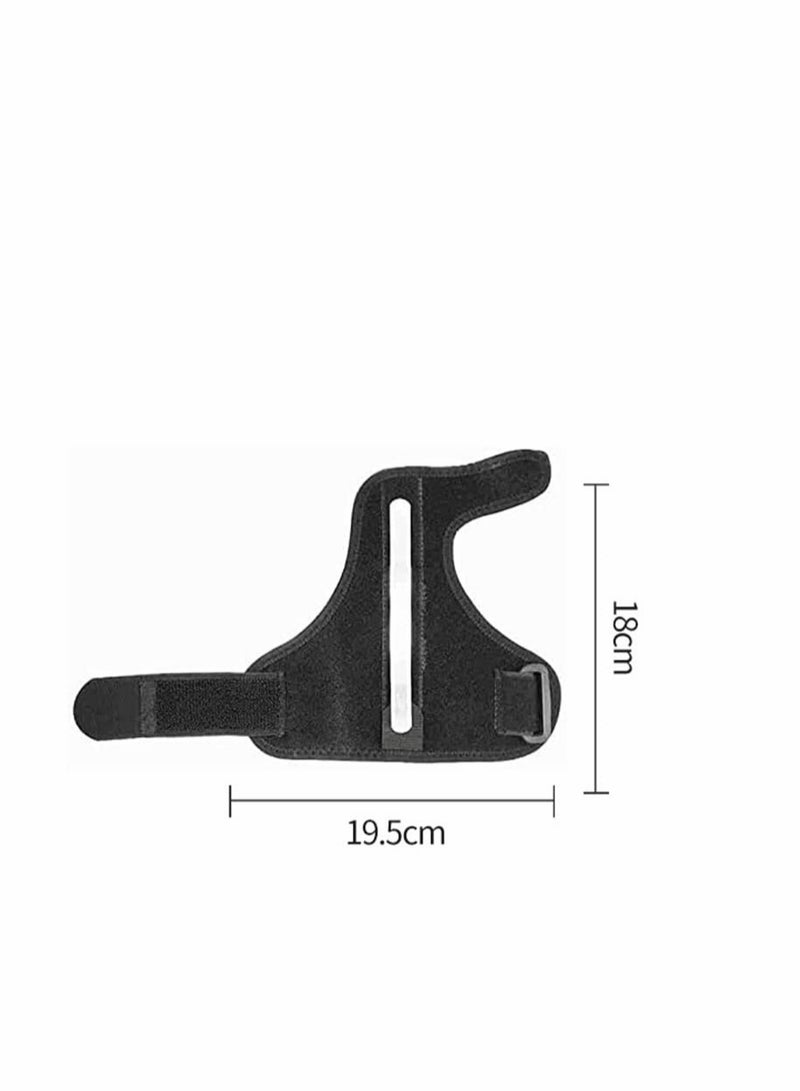 SOLARAE Sports Thumb Brace Protector, Fits Men and Women Left and Right Hand, Splint Support Wrap, Wrist Stabilizer for Carpal Tunnel, Sprains, and Trigger Pain Relief (Black, 1 Pair) - Image 5