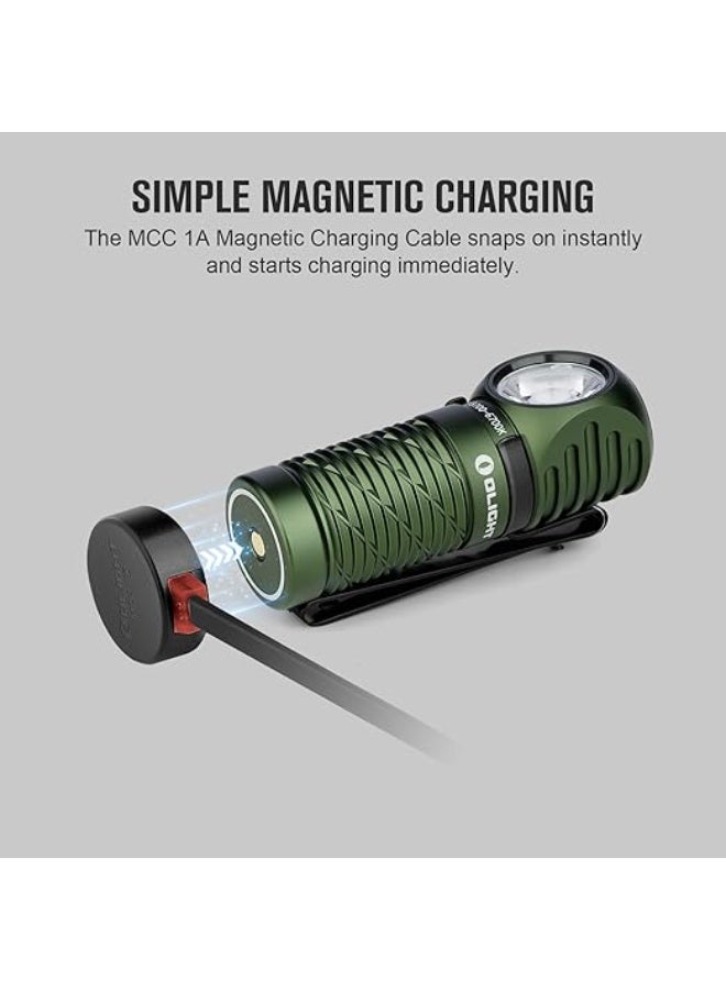 OLIGHT Perun 2 mini Headlamp, Ultralight Headlamp Red Light, Red & White Light, EDC Headflashlight with Comfortable Wide Headband，IPX8 Waterproof, LED Work Light for Emergency, Camping,Hiking - Image 2