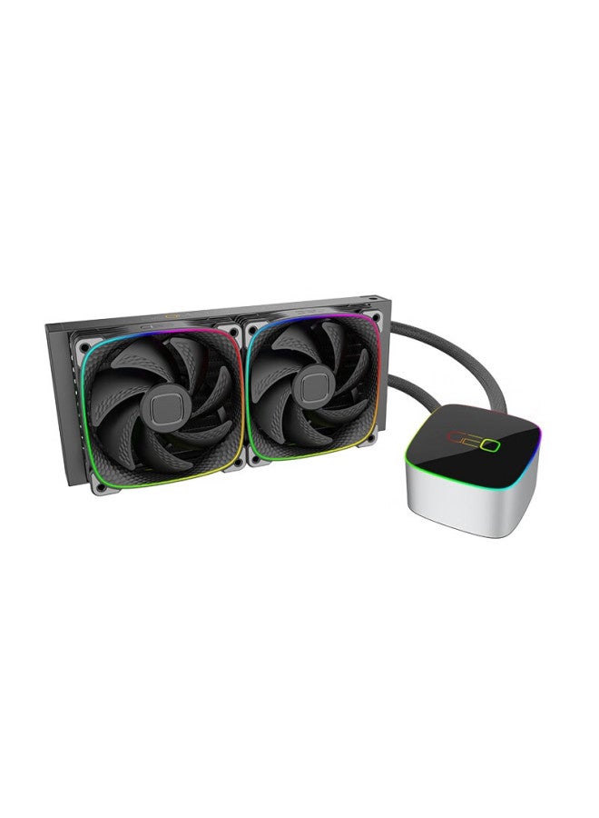 Geometricfuture Geometricfuture Eskimo Cpu Water Cooler 240 Radiator/high Performance/rgb Lighting Control/multi-platform Mounting Kit - Image 3
