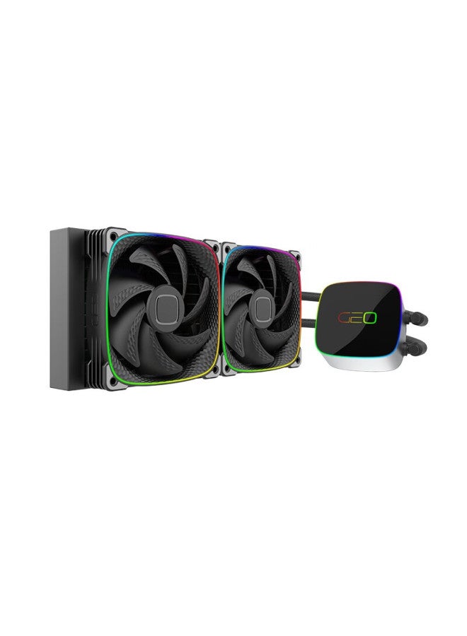 Geometricfuture Geometricfuture Eskimo Cpu Water Cooler 240 Radiator/high Performance/rgb Lighting Control/multi-platform Mounting Kit - Image 2