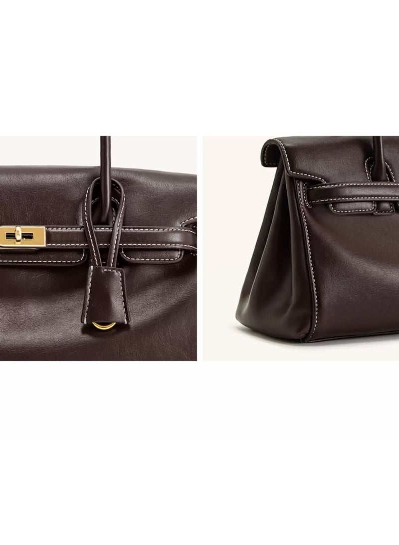 جي دبليو بي ​حقيبة جي دبليو بي اي يارا 2025، حقيبة أعمال نسائية، حقيبة يدان علوية وحمل على الكتف وتحت الإبط، حقيبة بات الفرنسية المصممة بإسلوب خاص​ - Image 4