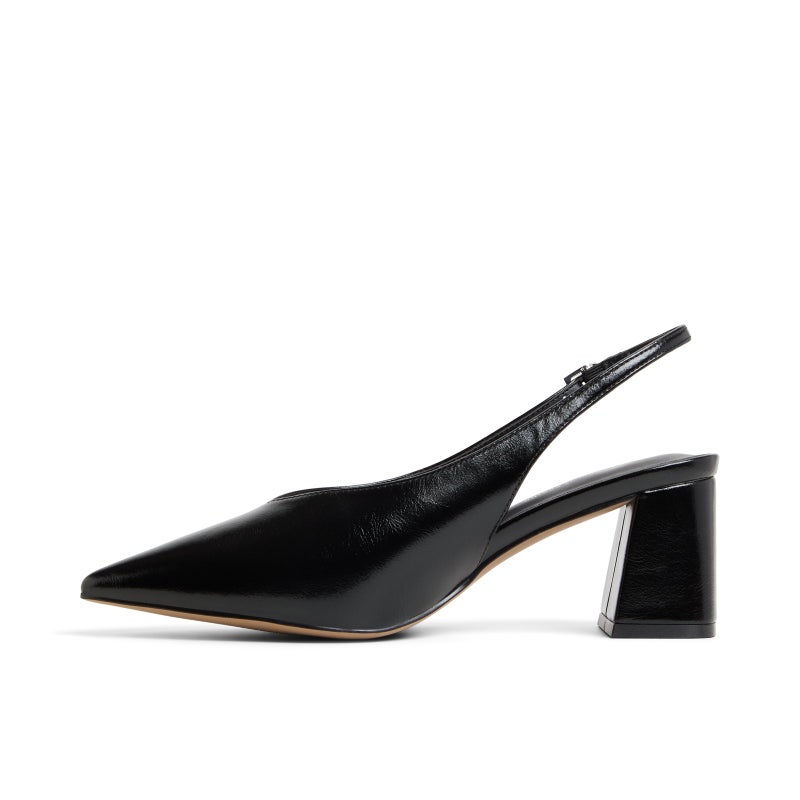 CALL IT SPRING Marianaa Black Sling Back Heels - Image 3