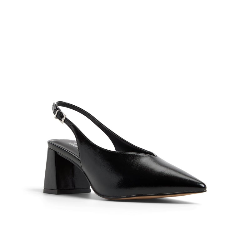 CALL IT SPRING Marianaa Black Sling Back Heels - Image 4
