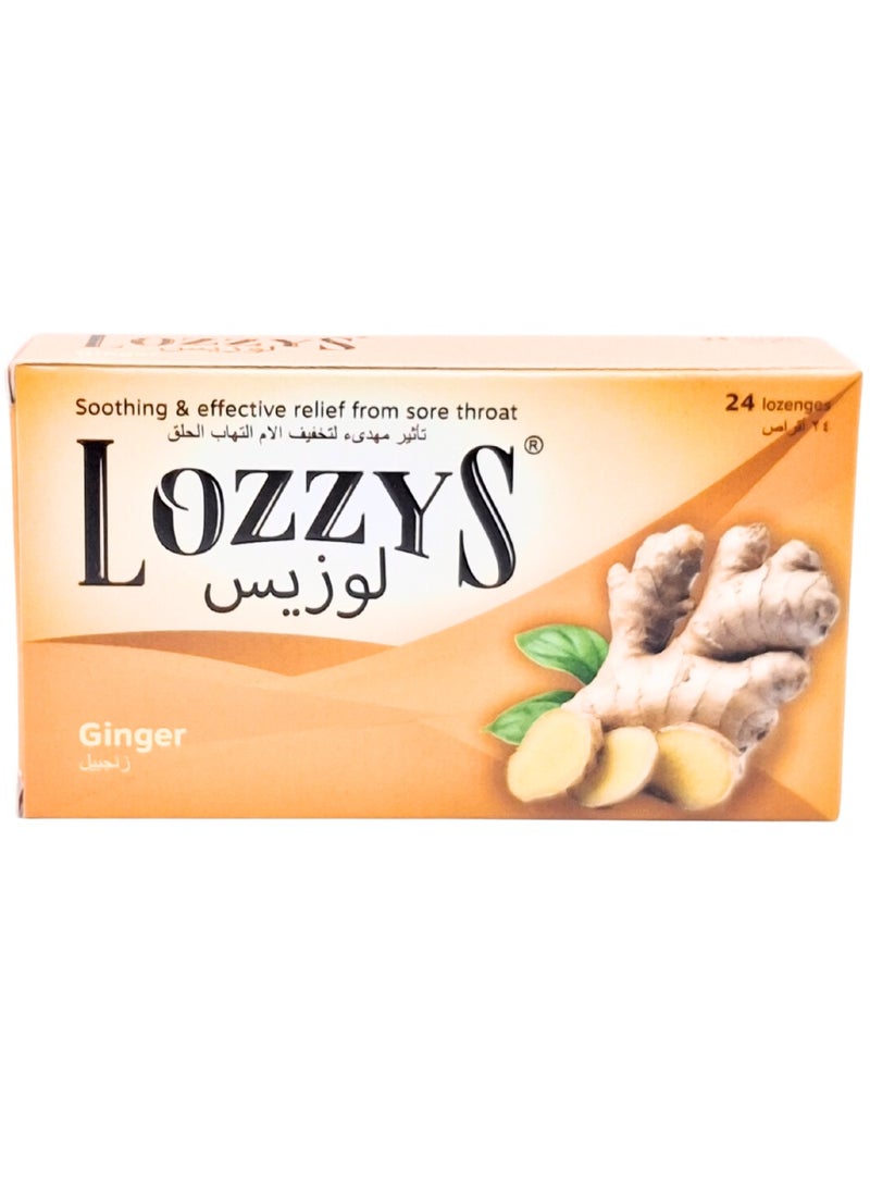 Lozzy S Lozenges Ginger 24 S
