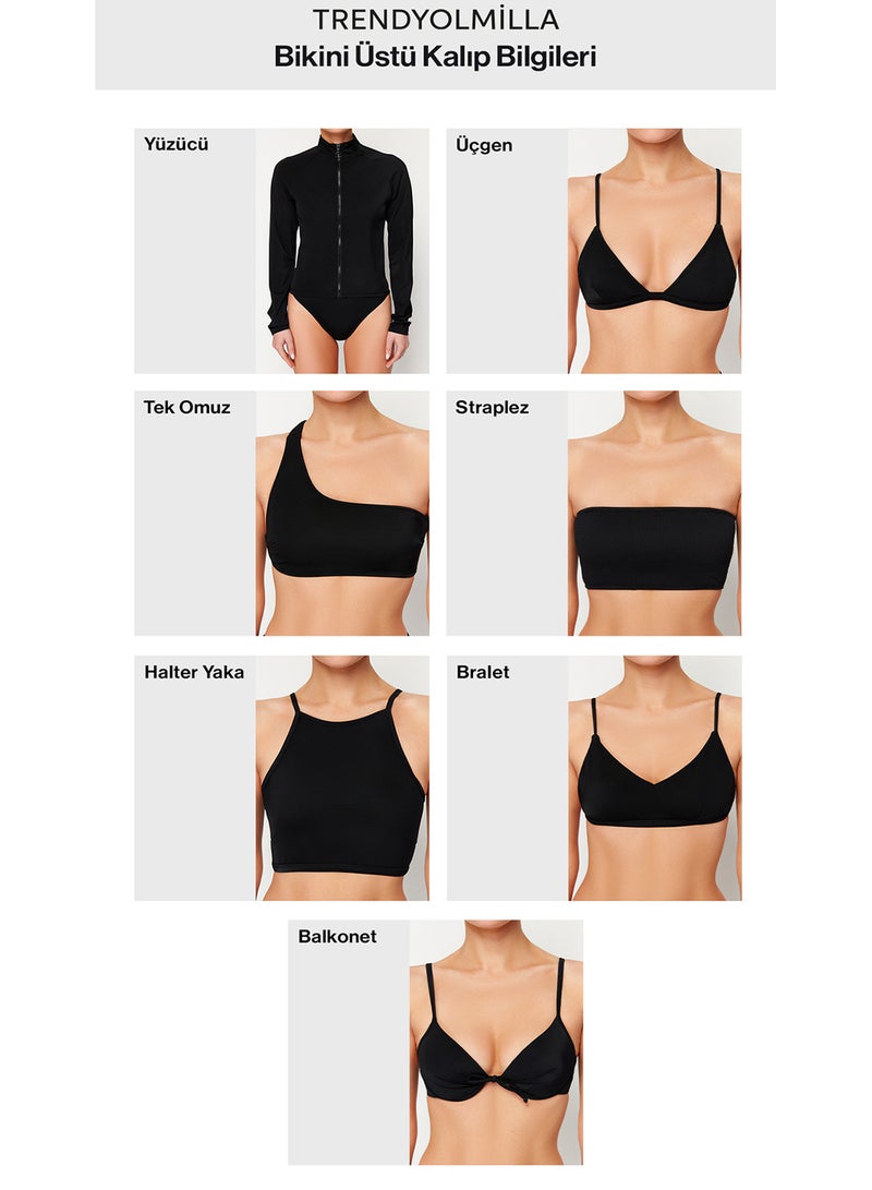 trendyol Strapless Covered Regular High Waist Bikini Set Tbess24Bt00054 - Image 5