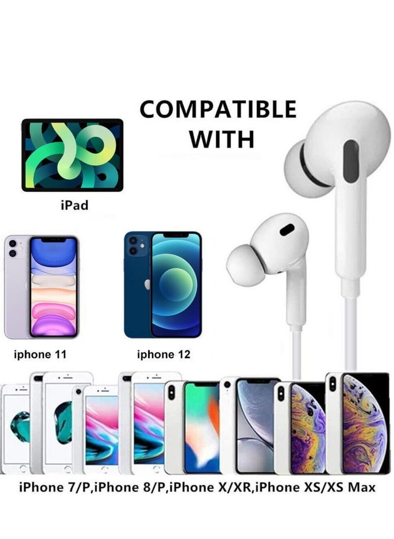 ELTRAZONE - Apple Earbuds iPhone Headphones, Earphones with Lightning Wired Noise Isolating [Apple MFi Certified] Built-in Microphone & Volume Control Compatible with iPhone 12/11/XR/XS/X/7/7 Plus/8/8Plus - Image 1