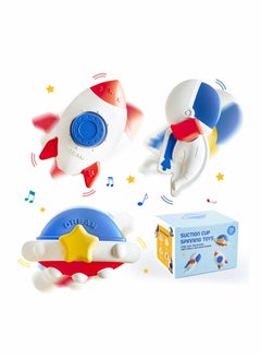 Suction Cup Spinning Fidget Toys for Toddlers 1-3, Sensory Spinner Toys for Babies, Engaging and Fun Playtime Activity for Early Development.