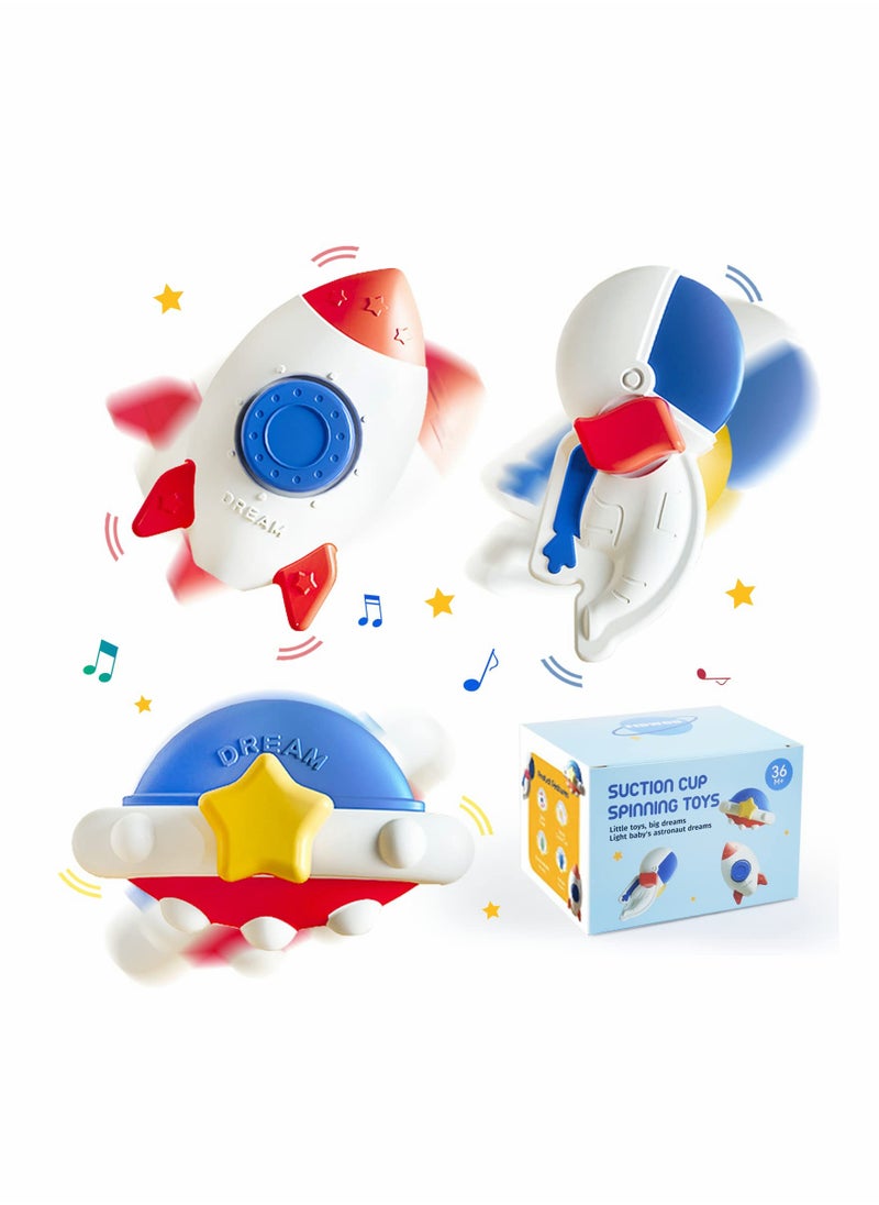 Generic - Suction Cup Spinning Fidget Toys for Toddlers 1-3, Sensory Spinner Toys for Babies, Engaging and Fun Playtime Activity for Early Development. - Image 1