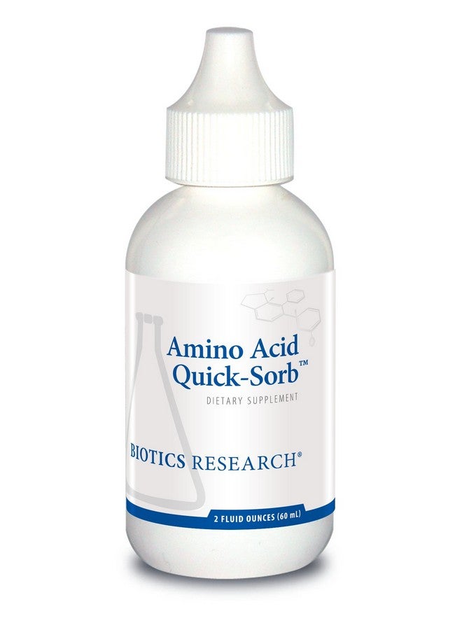 Biotics Research Biotics Research Amino Acid Quick Sorb Liquid Formula, Highly Absorbed, Glycine, L Alanine, L Arginine HCl, L Lysine HCl, L Proline, L Histidine HCl, L Serine, L Threonine, L Valine, 2 Fluid Ounces - Image 1