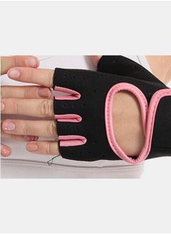 Styli Contrast Trim Peep Arm Back Weight Lifting Gloves  - Image 4