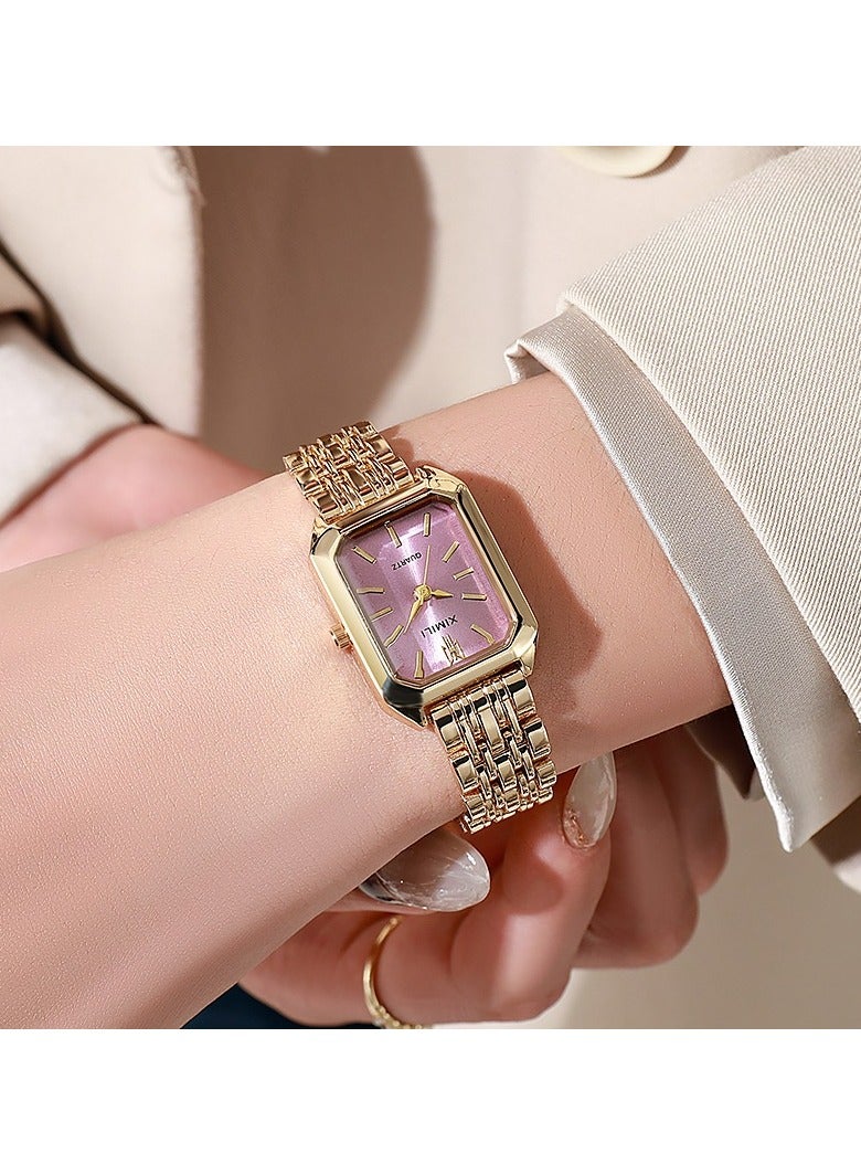 JOOLI Wrist Watch Men Women Office Look Wedding Gift Fashion Style Popular Gold Green Dial Classic Elegant Jewelry - Image 1