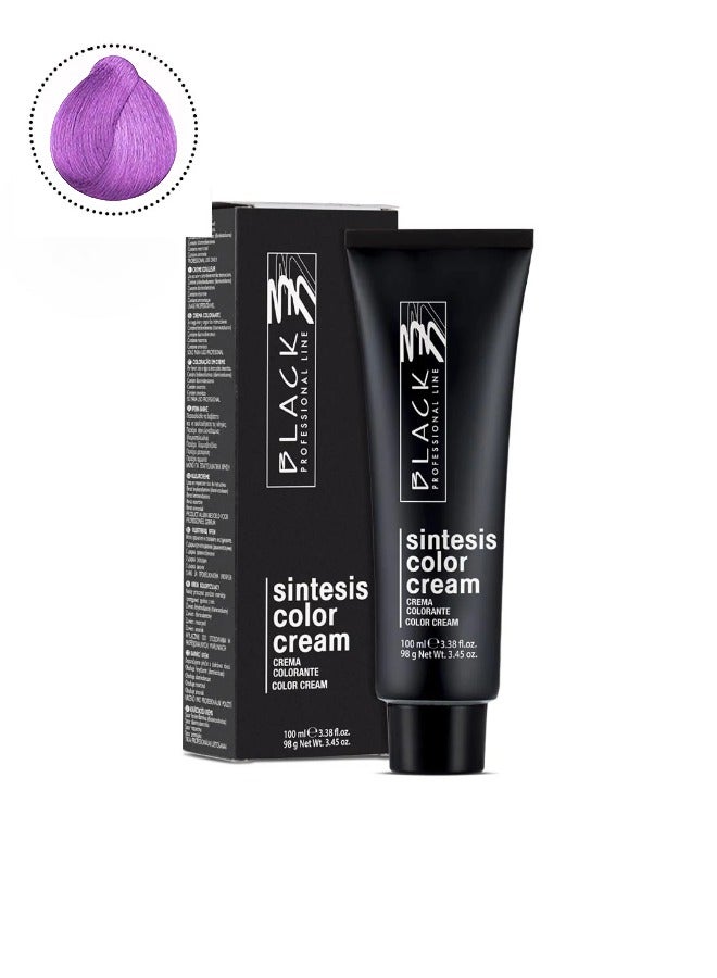 Black Professional Line Sintesis Cream Lilac Wisteria - 100ml for Flawless Hair Colouring - Image 1