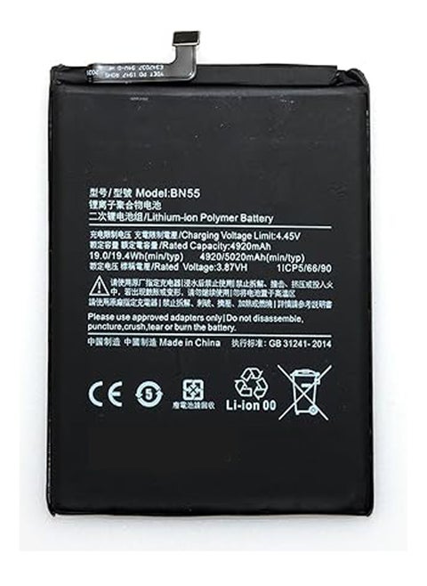 BN55 Replacement Battery  [Upgraded] for Xiaomi Redmi Note 9S   NOTE9s M2003J6A1G