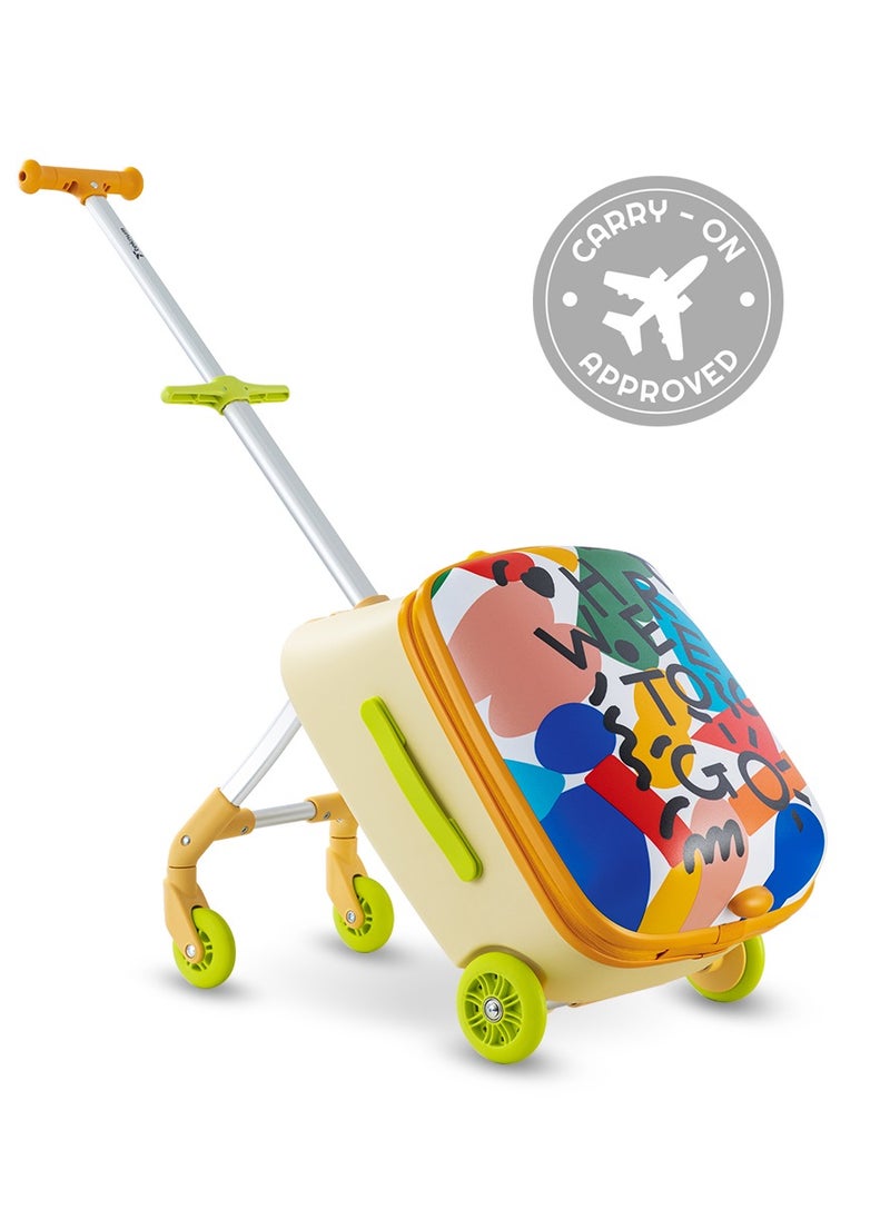 TEKNUM TEKNUM 3in1 Ride On Suitcase- Where to Go  - Image 1