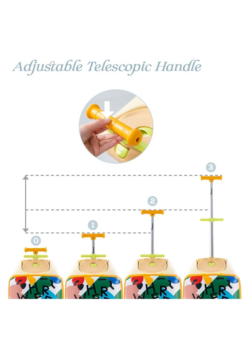 TEKNUM - TEKNUM 3in1 Ride On Suitcase- Where to Go - Image 1