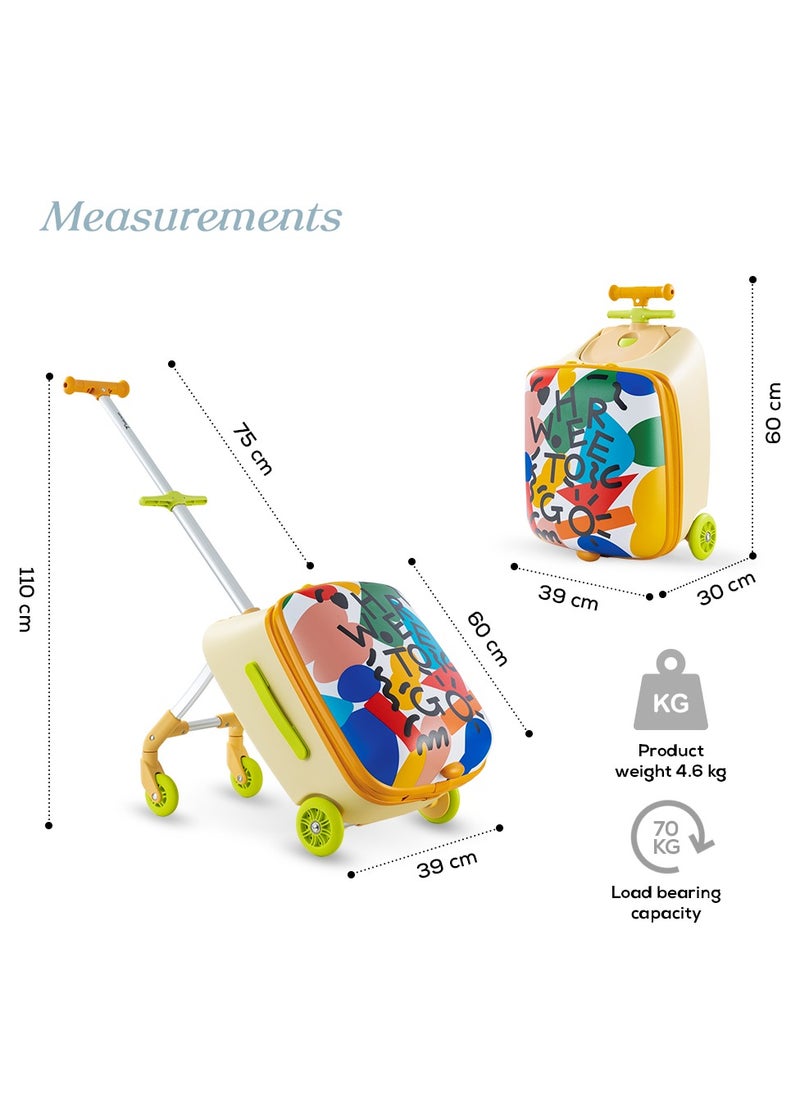 TEKNUM - TEKNUM 3in1 Ride On Suitcase- Where to Go - Image 1
