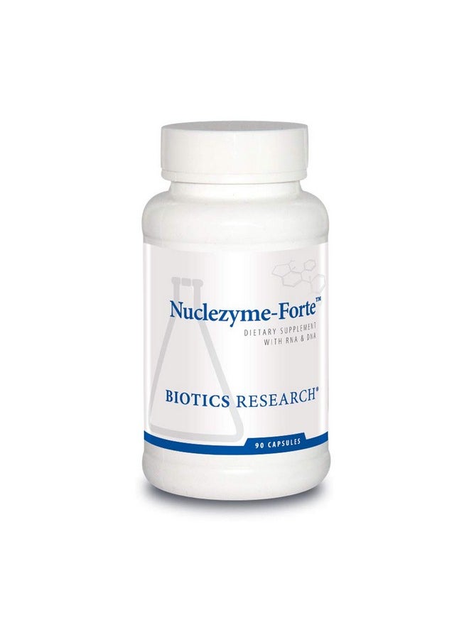 BIOTICS Research Nuclezyme Forte™ Rna/Dna B Complex. Supplemental Source Of Rna And Dna. Fortified Multivitamin/Mineral Formula 90 Caps.  - Image 1