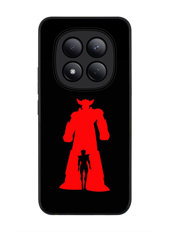 For Xiaomi Redmi Note 15 Pro 4G Case,Slim fit Camera Protection, Shockproof Thin Phone cover  - Grendizer (Black)