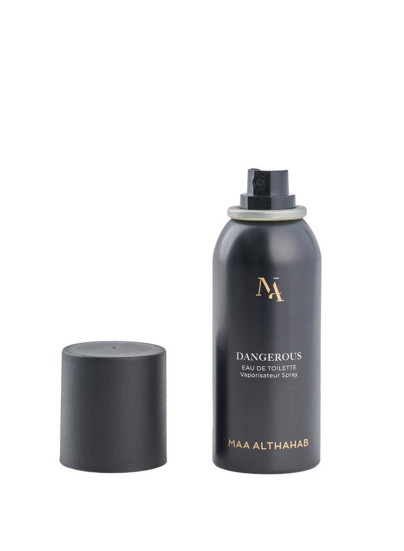 ماء الذهب Dangerous  Body spray  for Unisex 100 ml - Image 2