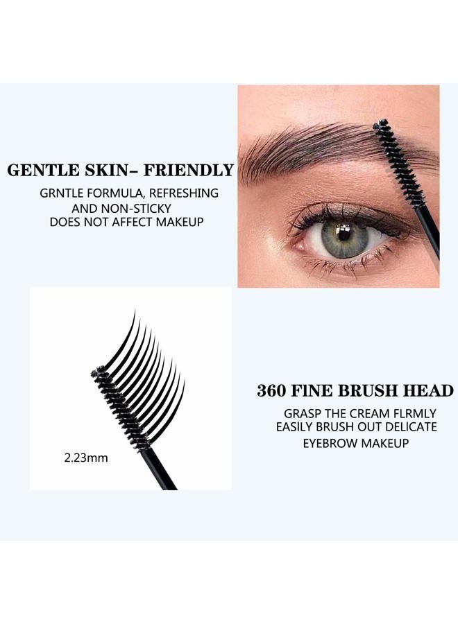 Jutoe Clear Eyebrow Setting Gel,2PCS Brow Fixed Gel,Waterproof Sweat-Proof EyeBrow Gel, Long Lasting, Brows Styling Repair Liquid For Makeup - Image 3