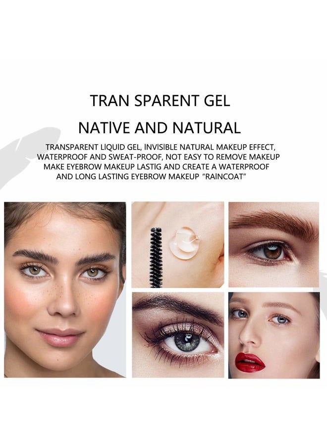 Jutoe Clear Eyebrow Setting Gel,2PCS Brow Fixed Gel,Waterproof Sweat-Proof EyeBrow Gel, Long Lasting, Brows Styling Repair Liquid For Makeup - Image 5