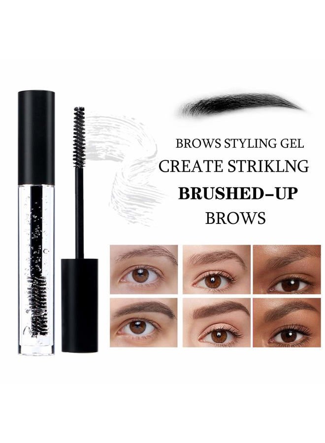 Jutoe Clear Eyebrow Setting Gel,2PCS Brow Fixed Gel,Waterproof Sweat-Proof EyeBrow Gel, Long Lasting, Brows Styling Repair Liquid For Makeup - Image 2