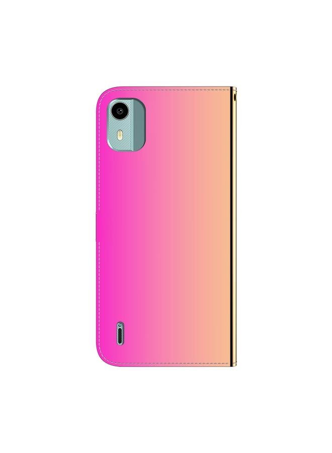 S-TOP Case For Nokia C12 Imitated Mirror Surface Leather Phone Case - Image 3