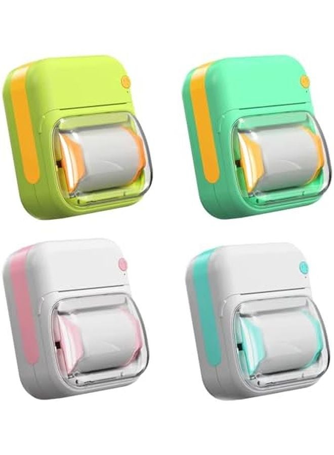 مساعد الواجبات المنزلية القابل لإعادة الشحن، طابعة حرارية بدقة 200 نقطة في البوصة للطباعة الواضحة للمذكرات والصور والرموز - Image 4