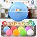 KETAR 8 Pcs Glow in The Dark Sticky Balls for Ceiling 2 Reusable Neon Soft TPR Glow Ball After Light Exposure SelfAdhesive Sensory Squishy Balls Good for Relaxation Party Favors for Celebrations - Image 4