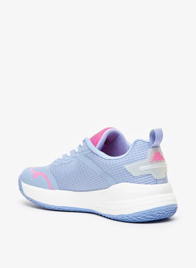 Kappa Women's Logo Print Sport Shoes with Lace-Up Closure